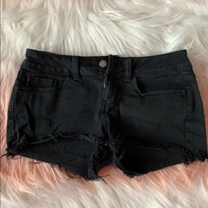 Victoria Secret Black Denim Shorts